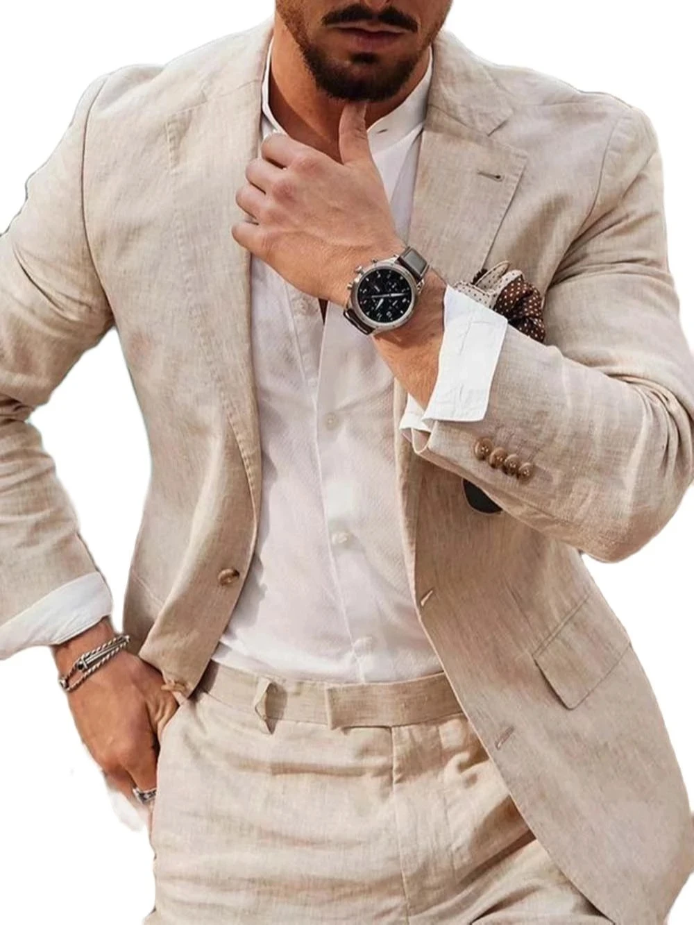 Summer Beach Business Linen Me - огляд і ціна Men'S Formal Wear