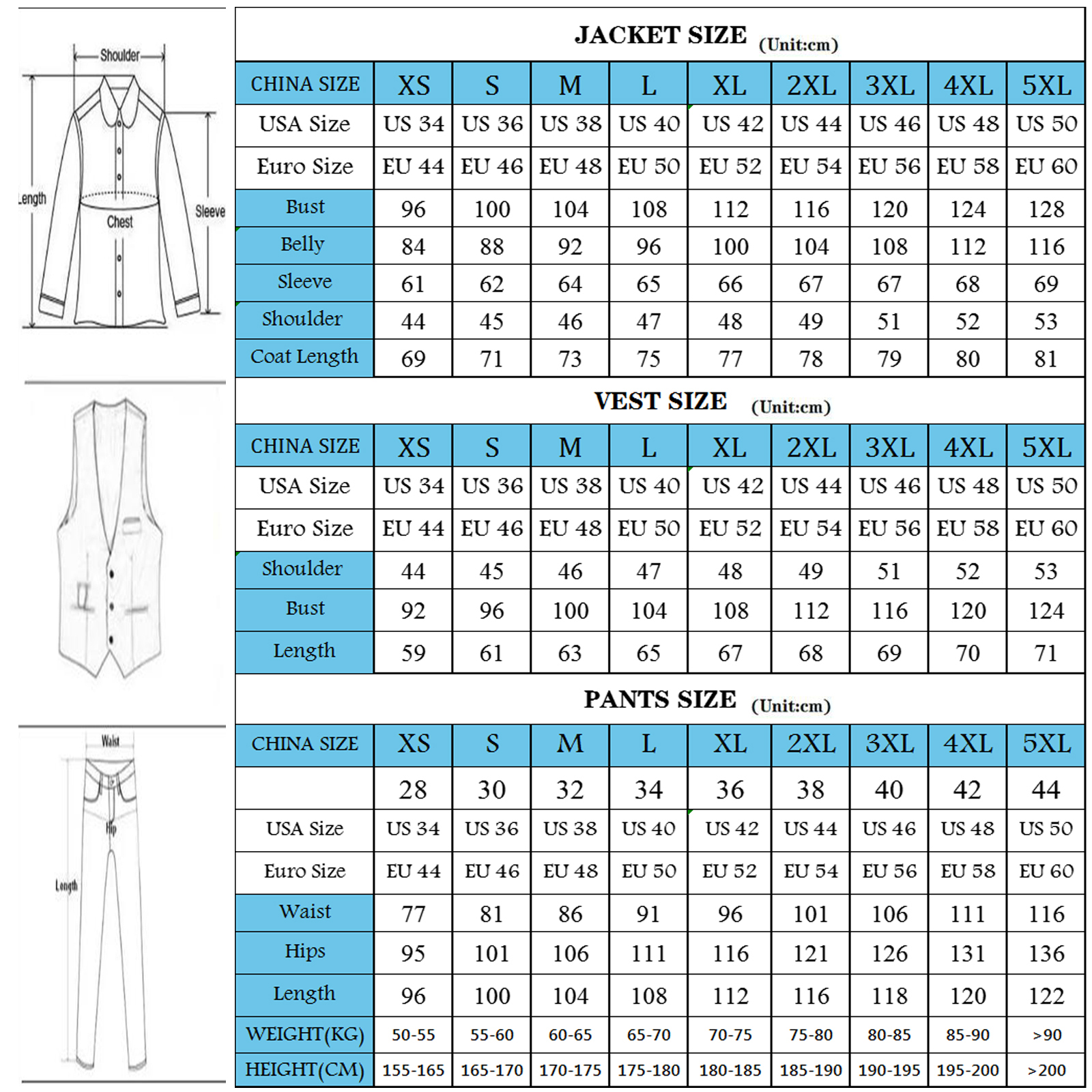 Customized Rhinestone Beaded S - огляд і ціна Unique Men'S Formal Wear