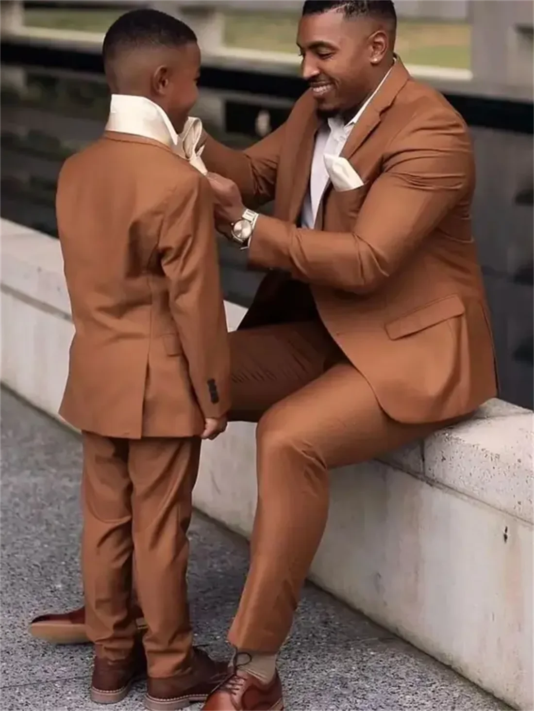 2 Pieces Dark Brown Men Suits  - огляд і ціна Men'S Formal Wear