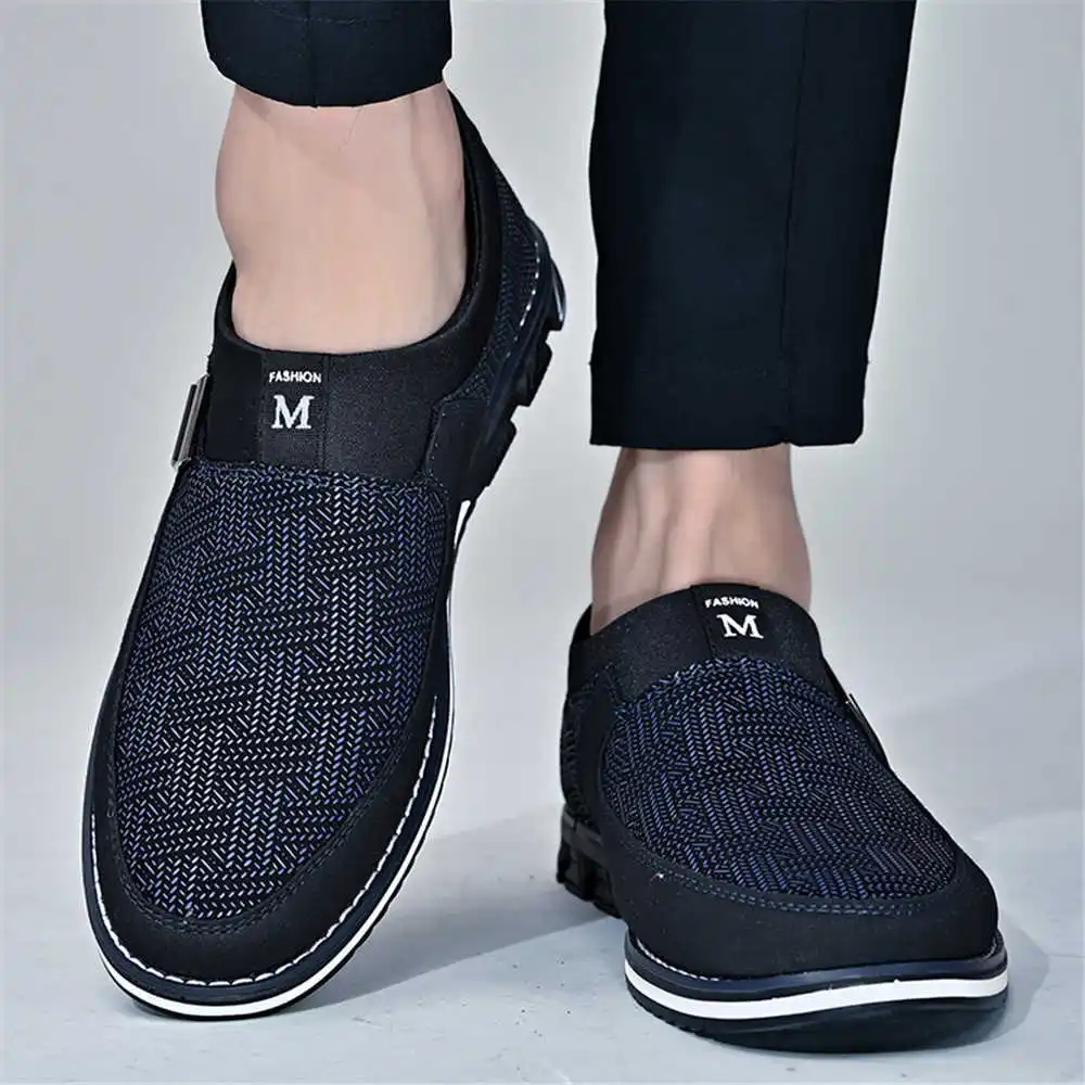 Dark Blue 44-45 Summer Shoes S - огляд і ціна Unique Men'S Formal Wear