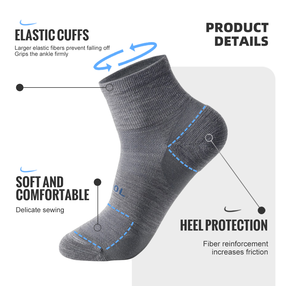 WRELS Merino Wool Socks Compre - огляд і ціна Sock Garter Men