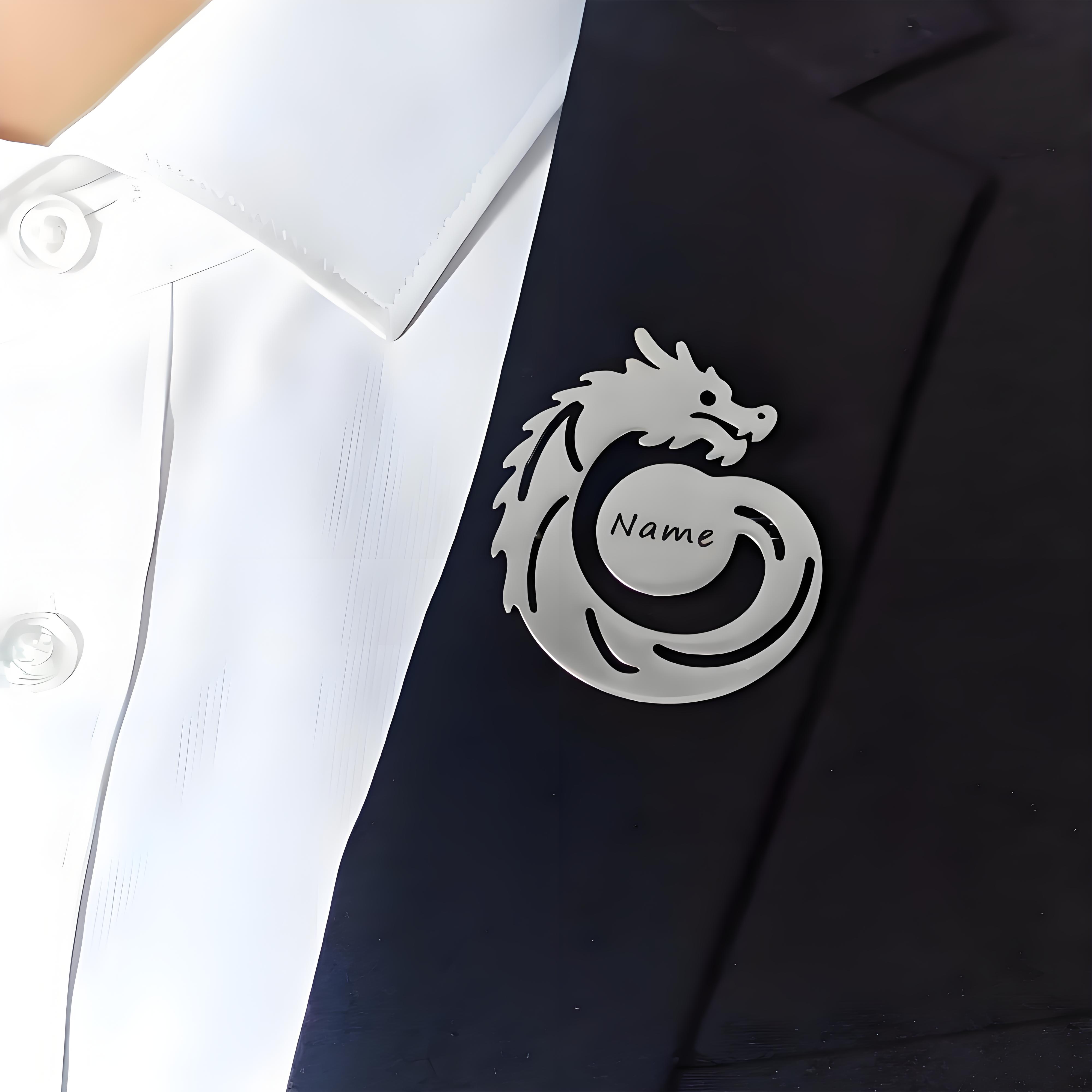 Custom Name Dragon Brooch, Per - огляд і ціна Men'S Formal Ethnic Wear