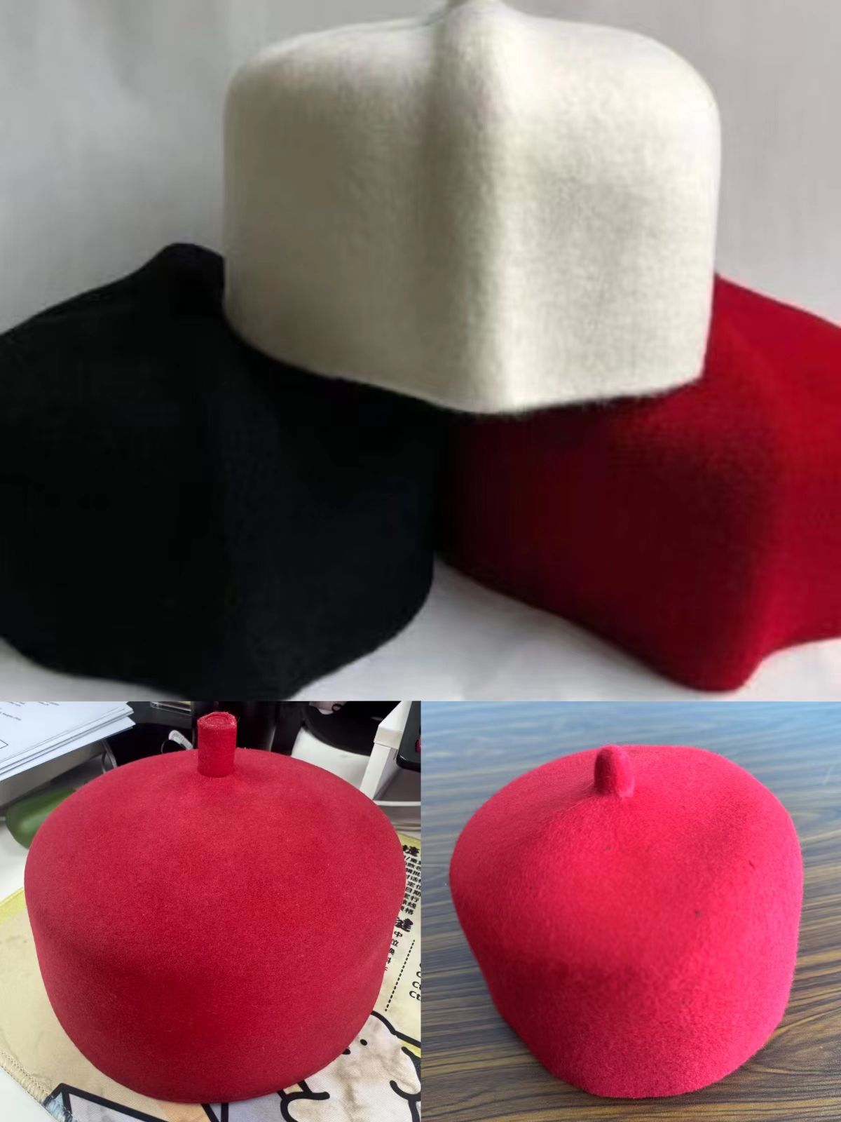 Fashion Wool Felt Caps Africa  - огляд і ціна Men'S Formal Ethnic Wear