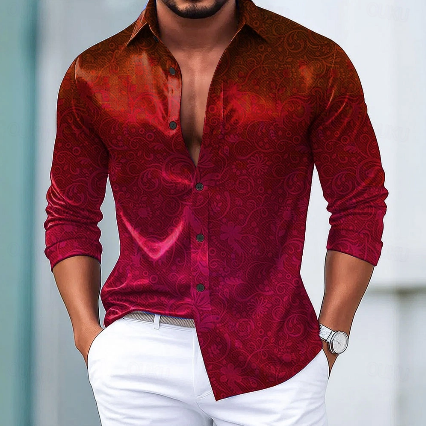 Men's Paisley Floral Print Eth - огляд і ціна Men'S Formal Ethnic Wear
