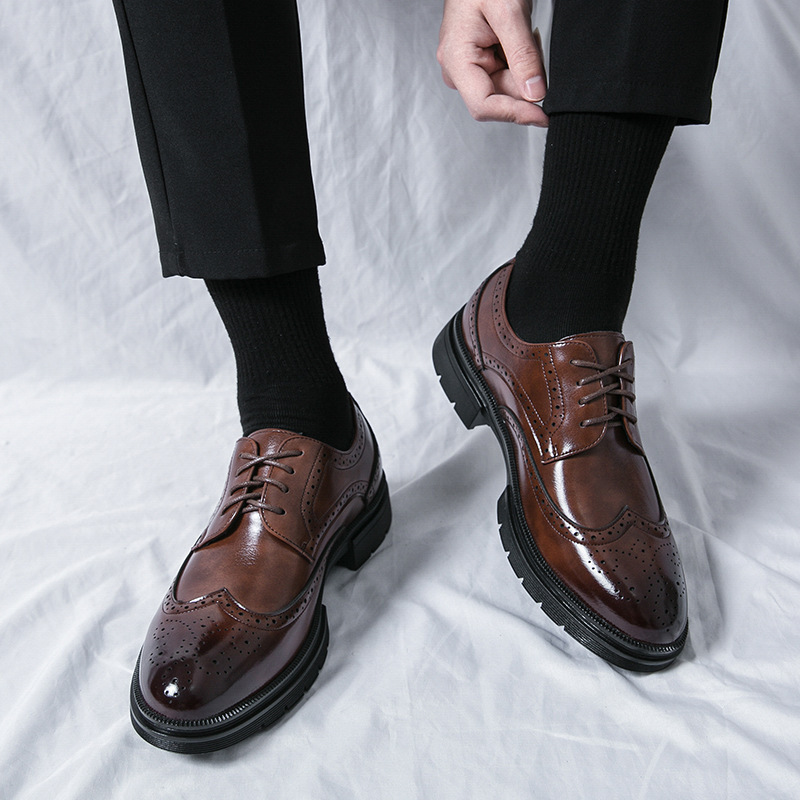 Men Brogue 5/8/10CM Platform H - огляд і ціна Men'S Formal Wear